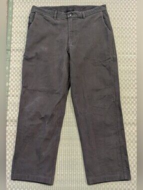 Devium Workhorse Chino Pants Cotton Stretch Olive Men's Size 36 x 30 Made in USA